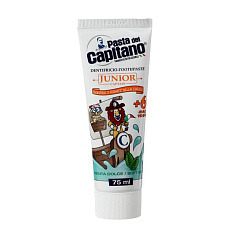 Pasta Del Capitano Junior Зубная паста детская 6+ мягкая мята 75мл