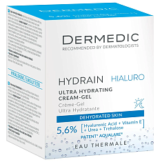Dermedic Hydrain3 Hialuro Крем-гель ультра увлажняющий 50г