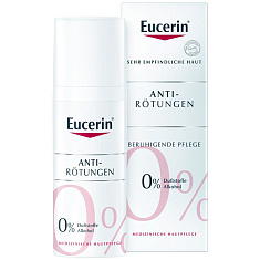Eucerin UltraSensitive & AntiRedness Успокаивающий крем 50мл