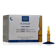MartiDerm Platinum Ампулы Ночное восстановление 2мл №30