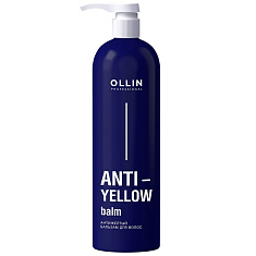 Ollin Anti-Yellow Бальзам для волос антижелтый 500мл