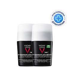 Vichy Homme Дезодорант мужской для чувствительной кожи 48 часов 50мл №2 дуопак