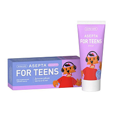 Асепта teens зубная паста детская от 8лет Минерализация со вкусом освежающего арбуза 50мл