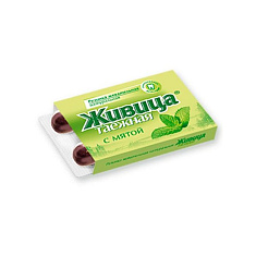 Живица таежная жевательная резинка Мята N5