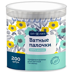 ComForte Ватные палочки стакан №200