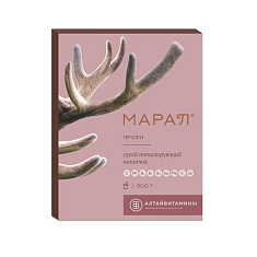 Марал Профи сухой тонизирующий напиток порошок 300г