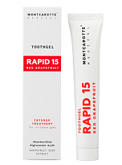 Montcarotte Рапид 15 Гелеобразная зубная паста Красный грейпфрут 50мл