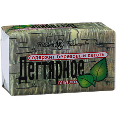 Невская косметика Мыло туалетное Дегтярное 140г
