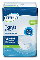 Подгузники-трусы Тена пантс Актив нормал р.M N30
