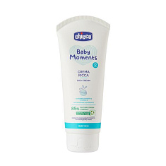 Chicco Крем питательный Baby Moments для детей с 0 лет 100мл