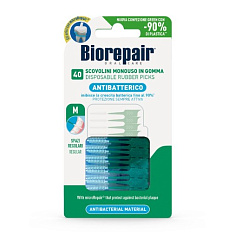 Biorepair Одноразовые мягкие ершики стандартные 40шт