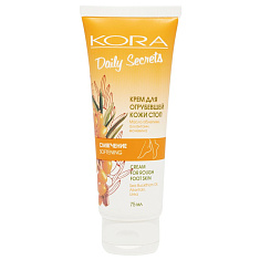 Кора Daily Secrets Крем для огрубевшей кожи стоп Смягчение 75мл