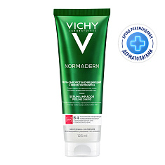 Vichy Нормадерм Гель-сыворотка очищающая с эффектом пилинга 125мл