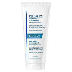 Ducray КЕЛЮАЛЬ DS Очищающий гель снижающий шелушение кожи 200мл