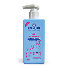 Фельдшер Крем для рук с пантенолом и витамином F sos-защита 180мл