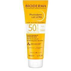 Bioderma Фотодерм Ультра Солнцезащитное молочко SPF50+ 200мл