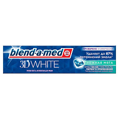 Blend-a-med Зубная паста 3D White Нежная мята 75мл