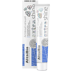 AltaiBio Зубная паста для укрепления эмали зубов Активный кальций 75мл