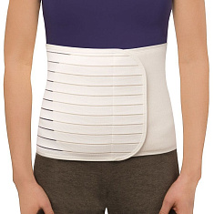 Интерлин Бандаж послеоперационный абдоминальный на брюшную стенку 30см ML BA-30 р.S белый