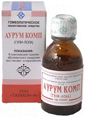 Аурум Комп капли гомеопатические 25мл