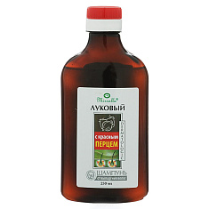 Шампунь луковый с красным перцем против выпадения волос Мирролла 150мл