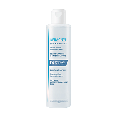 Дюкрэ (Ducray) Керакнил Очищающий лосьон для кожи с тенденцией к акне 200 мл