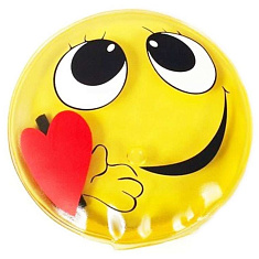 Грелка солевая Смайлик универсальная