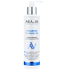 Aravia Laboratories Hyaluronic Cleansing Gel Гель для умывания с гиалуроновой кислотой 200мл