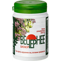 Вечернее Биокор таблетки 0,18г N120