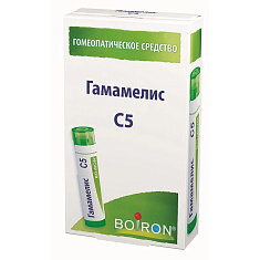 Гамамелис С5 гранулы гомеопатические 4г