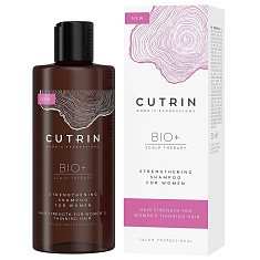 Cutrin BIO+ Strengthening Шампунь-бустер для укрепления волос для женщин 250мл