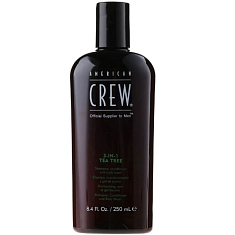 American Crew Tea Tree 3-in-1 Средство 3в1 Шампунь, Кондиционер и Гель для душа Чайное дерево 250мл