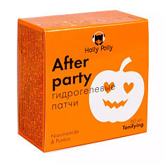 Holly Polly Патчи гидрогелевые After Party с Ниацинамидом и экстрактом Тыквы 60шт Против темных кругов