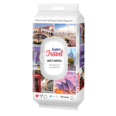 Salfeti Travel Салфетки влажные 120шт
