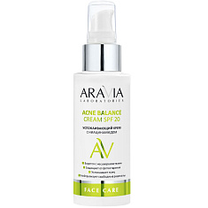 Aravia Laboratories Успокаивающий крем с ниацинамидом Acne Balance Cream SPF20 100мл