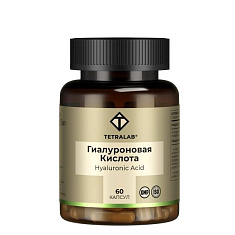 Tetralab Гиалуроновая кислота 150мг капсулы 375мг N60