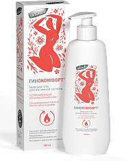 Гинокомфорт, гель для интимной гигиены «Успокаивающий» 200мл