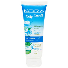 Кора Daily Secrets Крем-уход для рук Увлажнение 75мл