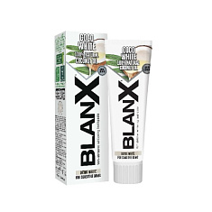 Blanx Отбеливающая зубная паста неабразивная для чувствительных зубов с Кокосовым маслом 75мл