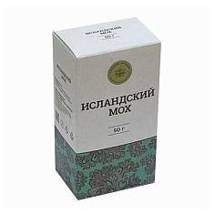Исландский мох Цетрария исландская 50г Здоровье