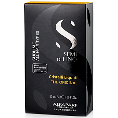 Alfaparf Milano Cristalli Liquidi The Original Масло с термозащитой против секущихся волос для блеска 50мл