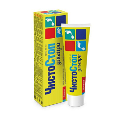 Чистостоп Ультра Крем уход за огрубевшей и шелушащейся кожей ног с грибковым поражением 30% мочевина и масло чайного дерева 30мл