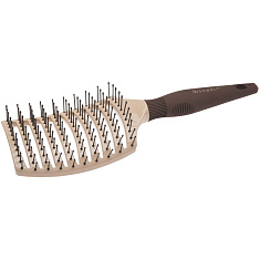 Dewal Pro Щетка туннельная MOKKA продувная, керамическое покрытие, прямоугольная, пластиковый штифт, 11 рядов BRM103