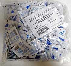 Салфетка спиртовая антисептическая стерильная одноразовая 75х80мм N400 пакет Грани