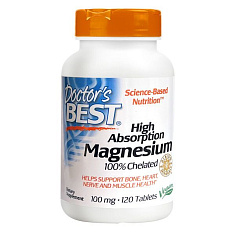 Doctors Best Магния хелат таблетки 1450мг №120