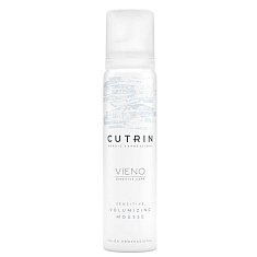 Cutrin Vieno Мусс для объема без отдушки легкой фиксации Sensitive Volumizing Mousse Light 100мл