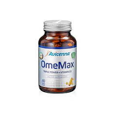 Avicenna Комплекс OmeMax с витамином D3 капсулы №60
