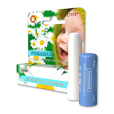 Спасательный круг Детская гигиеническая губная помада ромашка 5г артикул SKP03