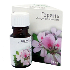 Масло Герани эфирное 10мл Медикомед