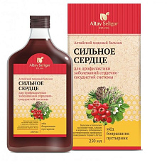 Бальзам медовый Алтайский сильное сердце 250 мл